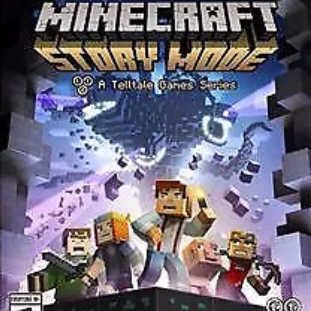 Black Minecraft Story Mode Video Game Adventure